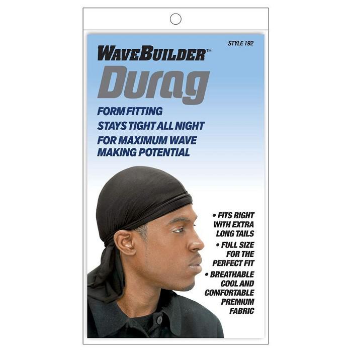 WaveBuilder Durag Noir | Spartan