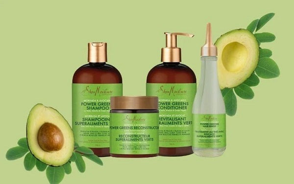 Shea Moisture Moringa et Avocado Power Greens