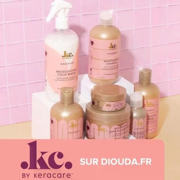 CurlEssence : la gamme de soins de KeraCare pour Cheveux Frisés Crépus, enrichis à l'huile de ricin noire de Jamaïque et de coco