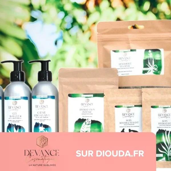 Devance Cosmetiques : Soins cheveux Bio en poudre | Diouda