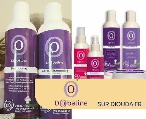 Doobaline soins capillaires naturels pour les cheveux secs et très secs dès 3 ans.