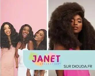 Janet Collection : perruques, lace wigs, mèches, tissages, extensions.