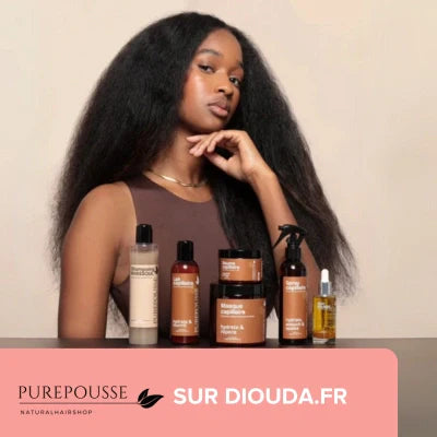 Purepousse Soins Cheveux Crépus Frisés Bouclés