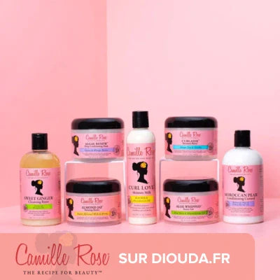Camille Rose, des soins cheveux au Naturel pour toutes les textures bouclées, crépues, ondulées ou lisses. Sous la direction de Janell Stephens, une des plus grandes marques black owned.