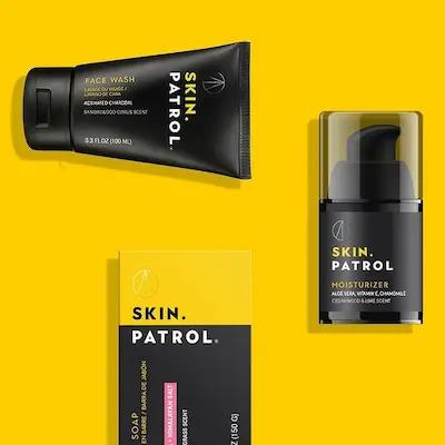 skin patrol des soins visage pour les hommes à peau noire ou métissée, Anti poils incarnés. marque 