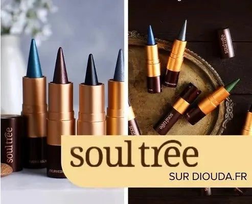 Soultree Khôl Kajal Ayurvédique pour un maquillage des yeux en toute sécurité.