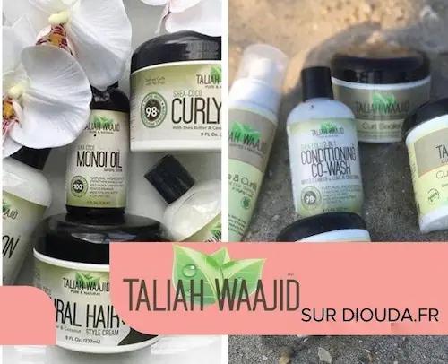 Taliah Waajid soins pour cheveux crépus, locksés, frisés