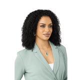 Perruque Demi-tête bouclée Human Hair 14'' HH Water Curls - Outré Hair