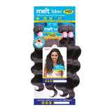 Tissage MELT BLUE NATURAL BODY W 3PCS (18"20"22") avec closure 4X5 HD FREE PART