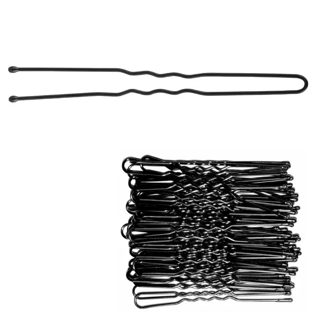 Epingles noires pour cheveux 80mm