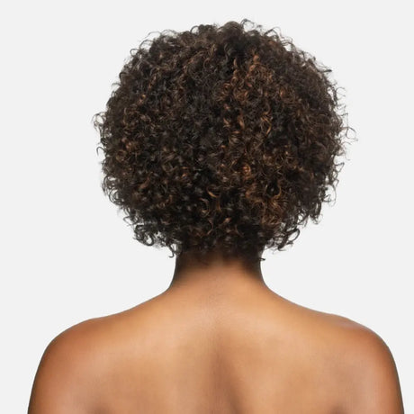Perruque Naturelle courte bouclée avec frange Dara - Vivica Fox