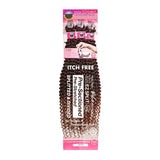 Mèches pré-étirées pour tresses 3X EZ Split Water Wave 56"
