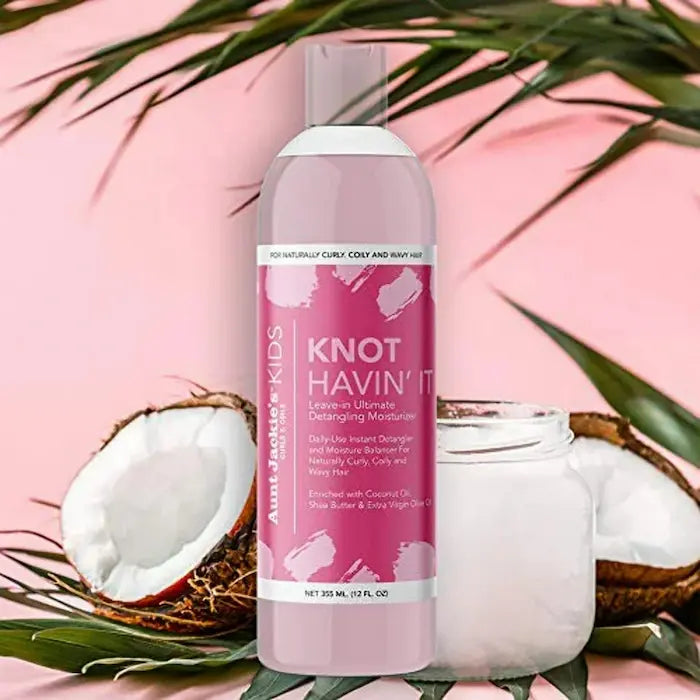 Knot Havin’ It Leave-In Démêlant Hydratant Enfant Aunt Jackie's Kids –  355ml 