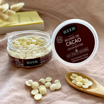 Le beurre de cacao bio, nourrissant et adoucissant pour la peau