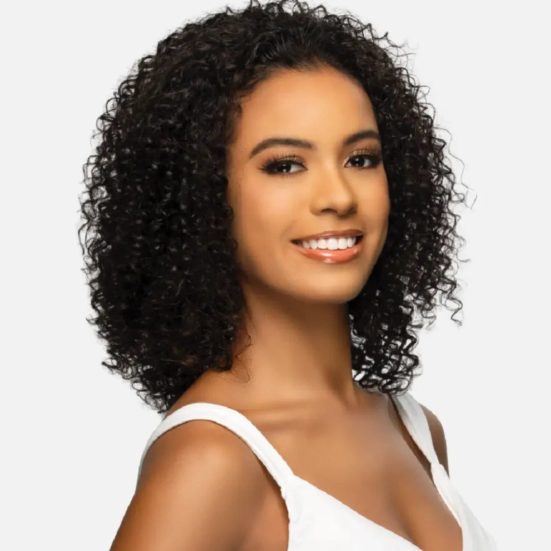 Perruque Demi-tête Convertible Human Hair Water Wave HW-411 - Vivica Fox