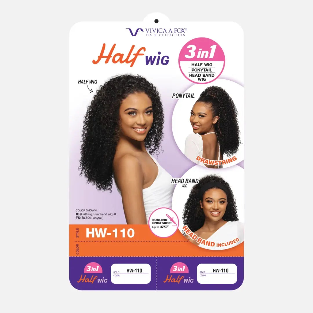 Perruque Demi-tête convertible HW-110 - Vivica Fox