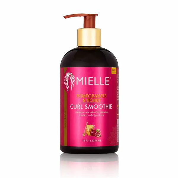 Curl Smoothie Pomegranate & Honey crème coiffante pour cheveux bouclés épais - Mielle Organics