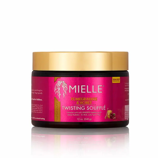 Mielle Organics Pomegranate & Honey Crème Coiffante Twisting Soufflé. Pot 340GR