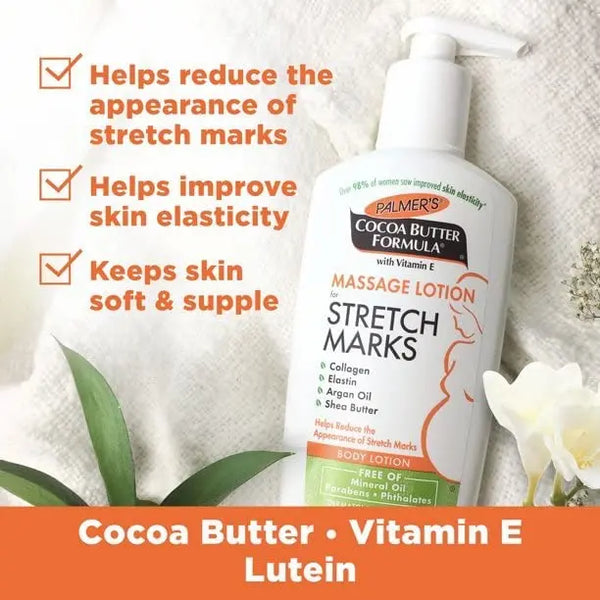 Palmer's Lotion de massage anti-vergetures au beurre de Cacao