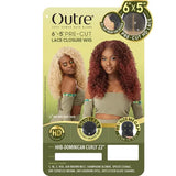 Perruque, Dominican Curly, 22'', ondulee, roux, mi-longue, outre, HHB