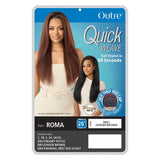 Perruque Demi-Tête Yaki Longue Roma - Outré