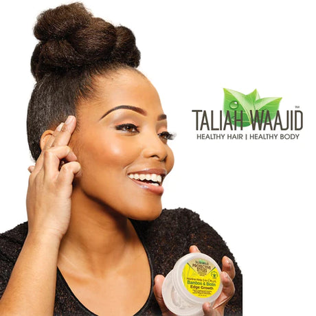 Gel Edge Control Taliah Waajid Edge Growth - Hairline Help 2-in-1 Plus Bamboo & Biotin. Pot 29ML