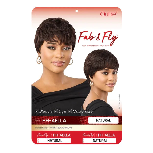 Perruque coupe Pixie Human Hair HH Aella - Outré Hair