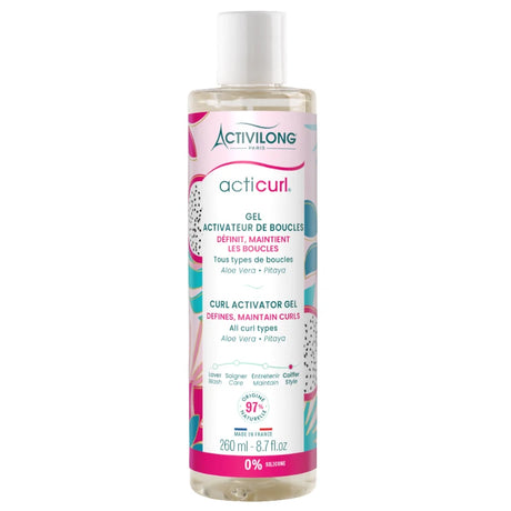 ACTICURL Gel activateur de boucles hydratant sans effet carton - Activilong
