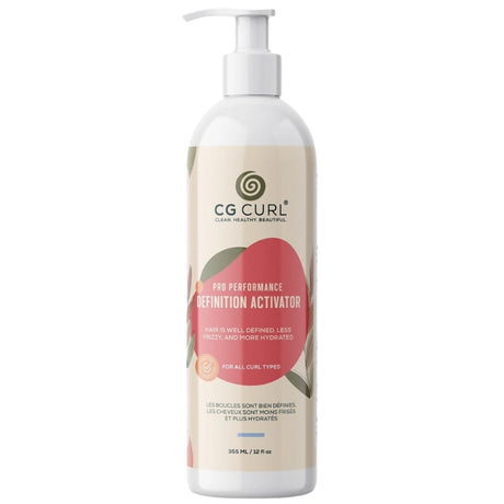 Activateur de Boucles Cheveux Ondulés, Bouclés, Frisés, Crépus 355ml Base hydratante capillaire contre les frisottis