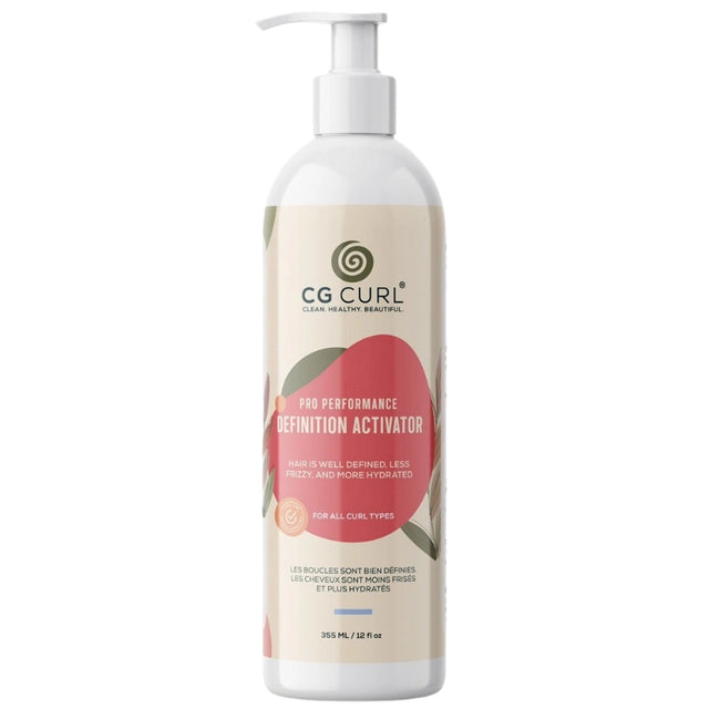 Activateur de Boucles Cheveux Ondulés, Bouclés, Frisés, Crépus 355ml Base hydratante capillaire contre les frisottis