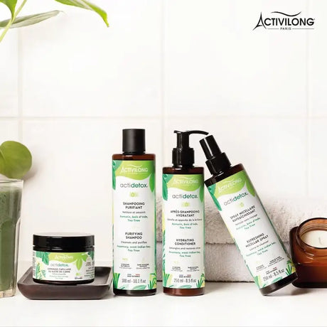 Gamme complète Actidetox Activilong Routine Cheveux Purifiante