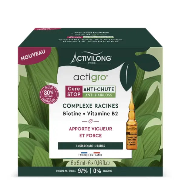 Activilong Rose Anti-Chute – Gegen Haarausfall, Für Die Kopfhaut, 4er Pack