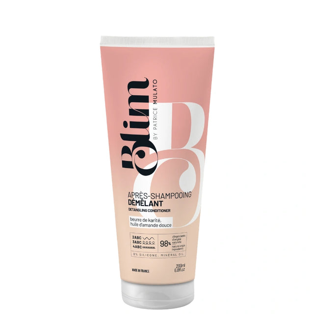 Mulato BLIM Après-shampoing hydratant Cheveux ondulés bouclés frisés fins. 200ml