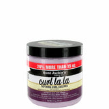 Crème coiffante Curl La La Aunt Jackie’s custard pour définir les boucles cheveux crépus frisés et bouclés