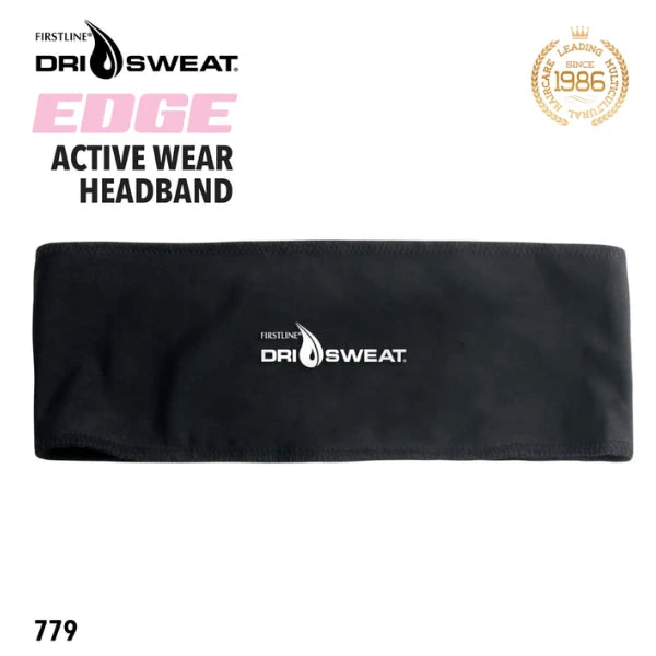 Bandeau de sport matière ultra-absorbante et respirante pour limiter la sueur sur le front.
