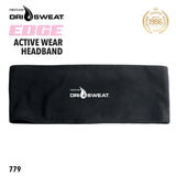 Bandeau de sport matière ultra-absorbante et respirante pour limiter la sueur sur le front.