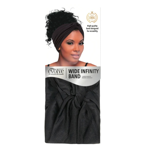 Bandeau noire élastique Cheveux pour Pinapple, chignon 