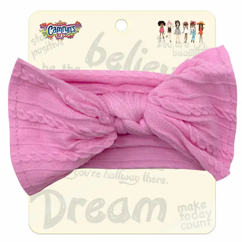 Bandeau Cheveux avec  Nœud Rose - Camryn's BFF