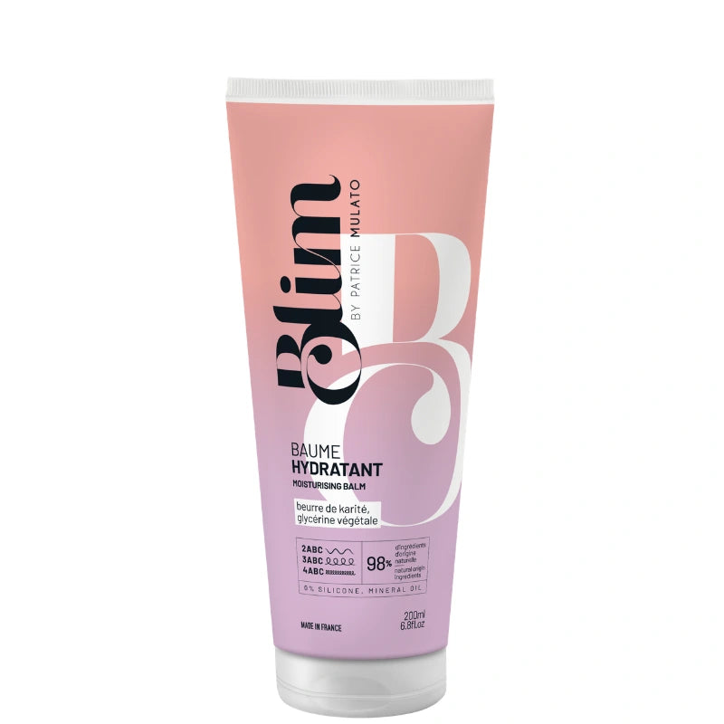 Baume hydratant Cheveux Naturels ou défrisés, colorés Blim Patrice Mulato 200ml