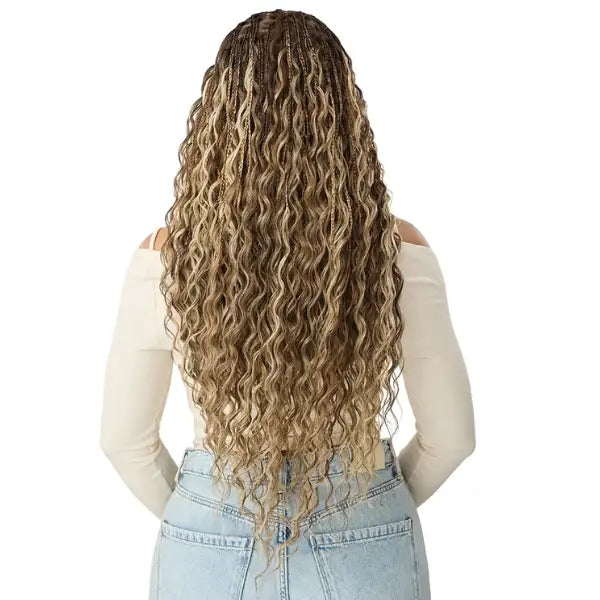 Perruque HD Lace Boho Mermaid Box Braids 32" - Outré
