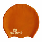 Bonnet de Bain Rouge Brick pour Dreadlocks et cheveux longs afro - Swimma caps 
