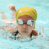 Bonnet de Bain Enfant à partir de 8 ans Cheveux longs - Couleur Jaune Swimma Caps