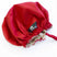 Bonnet de bain enfant rouge avec doublure satin anti-humidité – idéal pour préserver les cheveux naturels et coiffures