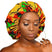 Bonnet imprimé Ankara doublé en satin pour protéger les cheveux bouclés, frisés, crépus et locks