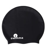 Bonnet de bain Swimma Caps Afro-Tots en silicone, conçu pour les bébés et jeunes enfants aux cheveux bouclés, frisés ou crépus 