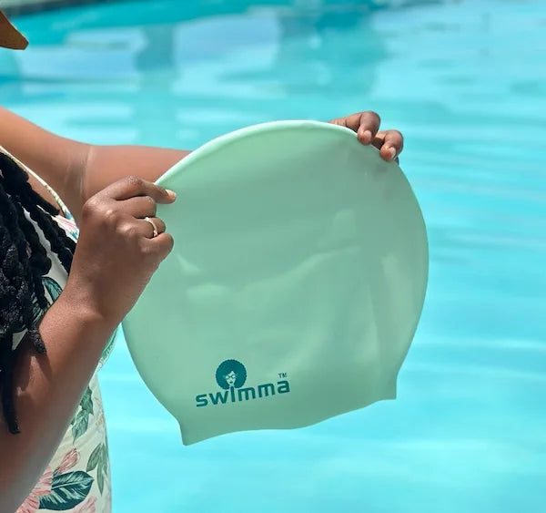 Bonnets De Bain Silicone Tia's Cap - 100% étanches Pour Cheveux Longs, Afro, Dreadlocks - Protection Piscine - Marque Française
