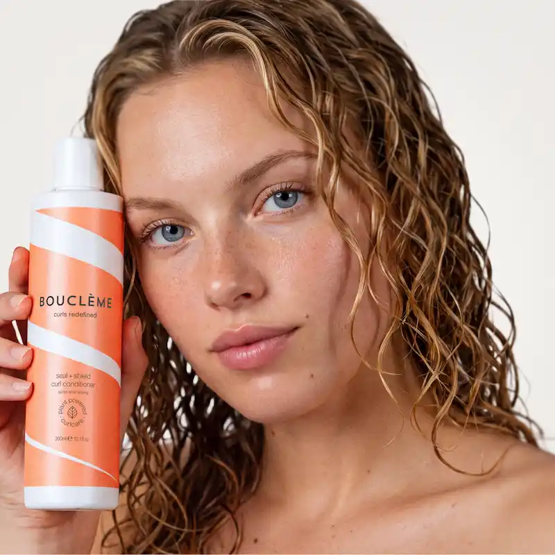 Après-shampoing Cheveux bouclés ondulés sans huile de coco ou glycérine Bouclème Efficace contre l'humidité
