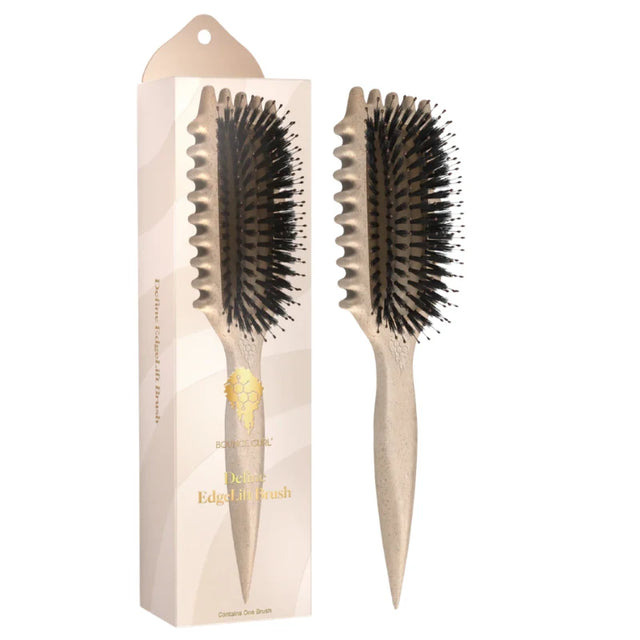 Brosse Define EdgeLift Bounce Curl pour définir des boucles brillantes et régulières cheveux bouclés frisés crépus