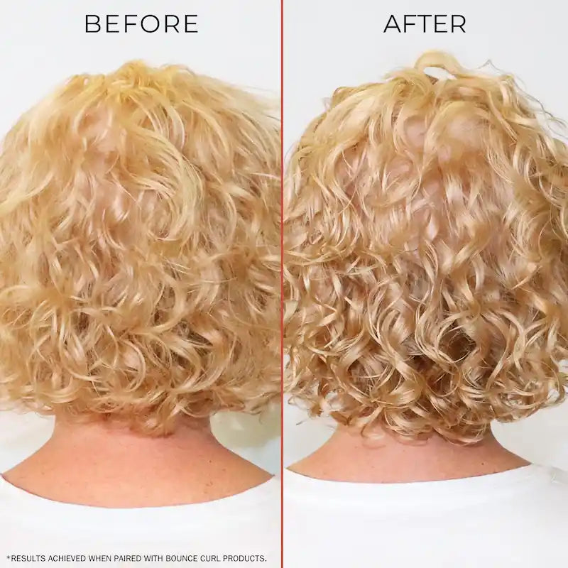 Résultat brosse Bounce Curl Define EdgeLift pour boucles régulières et définition améliorée sur cheveux bouclés