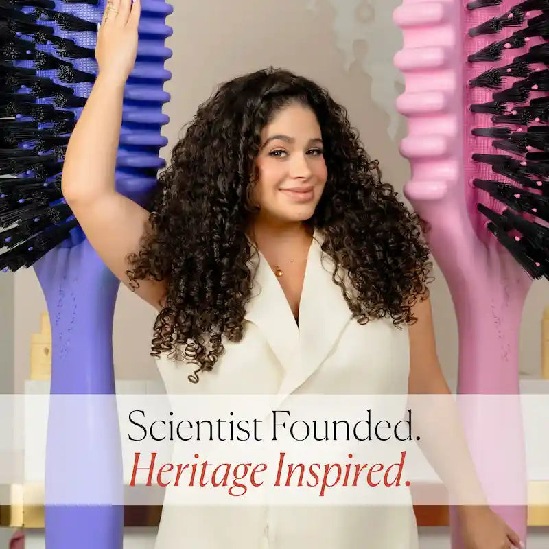Fondatrice Merian Odesho des brosses Define EdgeLift Bounce Curl